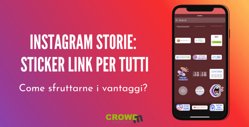Sticker Link per tutti sulle Instagram Storie: come utilizzarlo?